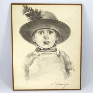 A. Hershenburgh mounted picture
